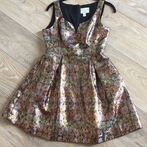Shimmery Anthropologie Dress